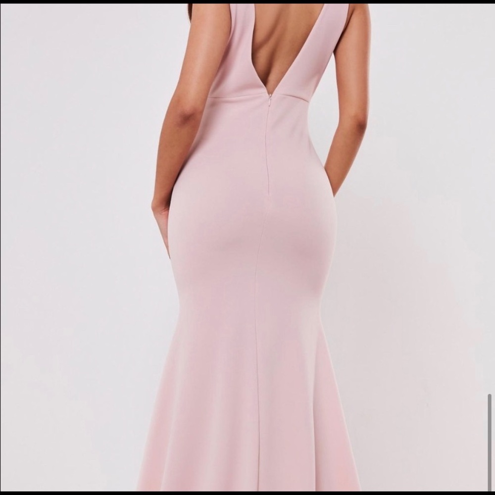 Sleeveless Low Back Maxi Dress